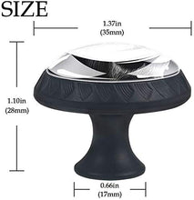 Hunting Wolf Pomelli per Porta Set di 4 Pomelli per Mobili Manopole per Cassetti Cucina Armadio Vetro