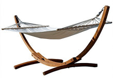 XL deluxe nobile 320cm Amaca con cornice in legno larice mod. 'ARADOS'