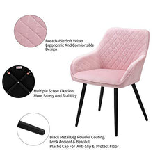 Sigtua Sedia da Pranzo, Poltrona, Poltrona Trucco, Bracciolo Schienale, Stile Semplice, Adatta per Sala da Pranzo, Camera da Letto, Studio, Salone, ecc. Colore: Roso