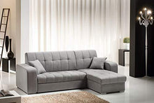 Casarreda Store Divano Letto angolare MOD. Vienna con penisola Reversibile Contenitore - Arredi Casa