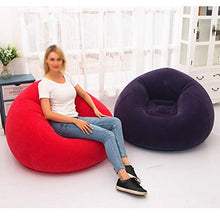 XIAMIMI Gonfiabile Divano Letto Singolo Esterna Portatile Gonfiabile Divano casa sofà Pigro casa,A