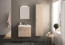 Allibert Mobili da Bagno Set Mobili Bagno Mobili per Stanza da Bagno Lavabo Molina Frassino 95 Cm