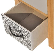 FAMIROSA Cassettiere 2 Pezzi 34x34x46 cm in Legno Massello