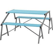 Siena Mybalconia 980942 Flip Flop Bench, Antracite/Sky Blue Acciaio/Antracite/Sky Blue