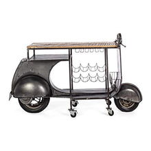 Consolle Bar Vespa replica acciao e top mango