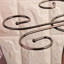Gelentea - Portabicchieri da vino, elegante porta bicchieri da vino, da cucina, bar, pub
