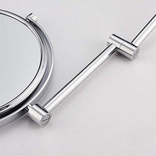 specchio trucco,specchio trucco,Specchio per il trucco pieghevole a scomparsa da 6 pollici 5 volte, specchio per il trucco creativo di bellezza da bagno cromato