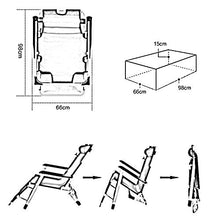 ZZX Sdraio Pieghevole Sedie da Giardino Poltrona Sedia Pieghevole Sedia Pranzo Spiaggia Ferro terrazza con Giardino Sedia Sdraio poggiatesta casa comode poltrone, sedie a Sdraio