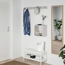 Armadio EKET con anta in vetro 35x25x35 cm grigio chiaro