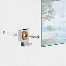 Clip Specchio Set Supporto per Specchio Clip Muro per Appendere Specchio Foto Appendi Muro Clip Specchio Montaggio a Specchio Clip per Appendiabiti Vetro Kit di Fissaggio a Parete Clip 2 Set (8 Pezzi)