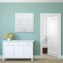 Relaxdays Pensile da Bagno, 2 Ante, Ripiani ad Altezza Regolabile, Mobile Sospeso Quadrato, bambù, Bianco, 56,5 x 56 x 21 cm