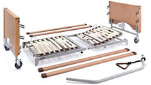 LETTO DEGENZA ELETTRICO - 3 SNODI 4 SEZIONI - FUNZIONE TRENDELENBURG - KSP mod. Aurora