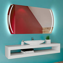 FORAM Personalizza Controluce LED Specchio - su Misura - con Interruttore e Accessori Caldo - Freddo Bianco L67