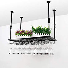 DJSMjbj Wine Rack Wine Glass Wine Rack Rack attaccatura a Living Room Bar Decoration Facile da installare Ripiani Decke (Size : 70 * 22cm)