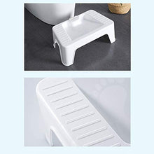Poggiapiedi da Ufficio Sgabello da Terra Toilette da Toilette Ottone for Adulti Sgabello Step in Plastica da Studio