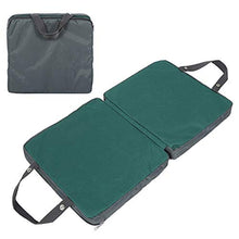 Eddwiin Cuscino in Ginocchio - Cuscino in Ginocchio da Giardino in Memory Foam Cuscino in Ginocchio da Giardinaggio Tappetino per Ginocchia (impiombatura Grigio Verde)