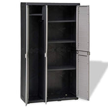 vidaXL Armadio a 3 Ante con 4 Ripiani Toomax Modello Elegance 97x38x171 cm