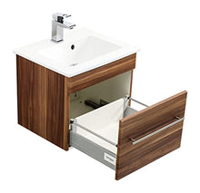Mobile bagno con lavabo Villeroy & Boch Venticello 50cm noce