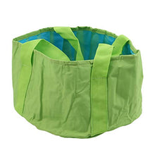 unknow Xianzhengfu - Vasca da bagno portatile da viaggio, pieghevole, per campeggio, picnic, lavaggio, verde