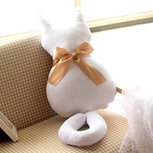 Kklak Cuscino, Cuscino per Gatto Posteriore, Peluche per Inviare Regali di San Valentino agli Amici,Black,75cm