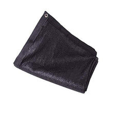 HSF Sunshade Net Sunscreen Balcone Giardino Isolamento Netto Ombra Netto casa Esterno Nero Ombra Netto Rete Ispessimento Ispessimento Vele Parasole (Color : A, Size : 3 * 3m)
