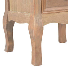 SKM Comodino 2 pz 35x30x49 cm in MDF