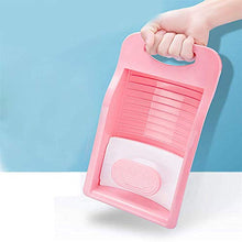 GAKIN - Lavabo da bagno in plastica con manico per vestiti, colore: Rosa