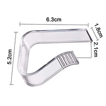 4 Pezzi Clip di Tovaglia Plastica, Fermatovaglia Trasparente Supporto per Morsetti per Festa Picnic (10pcs)