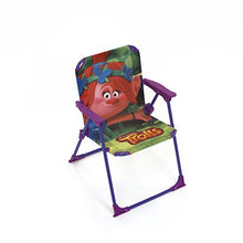 Trolls Gnomi 711350 Sedia Pieghevole per Bambini Alluminio/Tessuti 53 x 38 x 32 cm