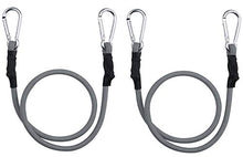 Windhager 07333-Tenditore con moschettone, 2 Pezzi, Colore: Grigio