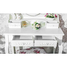 Krispich Modern Concise - Cassettiera con 4 cassetti, rotazione a 360°, colore: Bianco