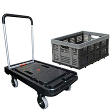 Carrello Pieghevole per carrelli Pieghevoli Carrello carrelli Pieghevoli (Colore : B)