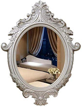 HFFFHA Specchio da toeletta Specchio da Comodino per Salone di Bellezza Europeo Specchio da Bagno per Bagno Specchio di Bellezza da Parete Specchio da Bagno