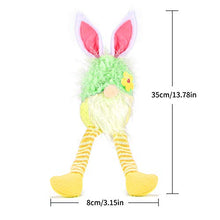 UTDKLPBXAQ Bambola Senza Volto Luminosa Eva Easter Cute Rabbit Ears Plush Doll Scene Decoration Supplies