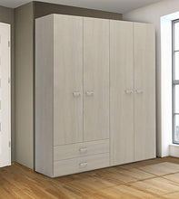FELVER CASA & CO SRL Armadio 4 Ante E 2 CASSETTI Olmo