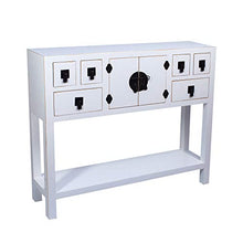 Vidal Regalos Mobile da ingresso o ingresso in legno, stile retrò, bianco, 95 cm