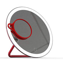Specchio per Il Trucco, Specchietti per Il Trucco, Specchio per Il Trucco Pieghevole in Lega di Alluminio A LED