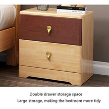 FEANG 2 cassetti Comodino da Comodino Comodino assemblato Armadio di stoccaggio Armadio Camera da Letto tavolino tavolino da Tavolo per Soggiorno Camera da Letto