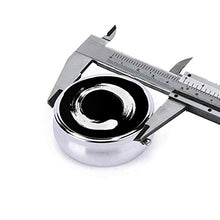 Enso Circle - Contenitore rotondo per pillole a 3 scomparti, in metallo, per medicina e vitamina