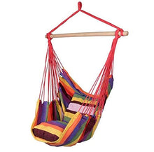linfei Altalena Portatile Sedia Amaca Appesa Sedia A Dondolo con 2 Cuscini per Giardino Interno da Interno 2019 Nuovo 130X100Cm