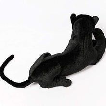 Yfkjh - Bambola di peluche con leopardo nero, 40 cm