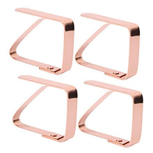 Clip per tovaglia da 4 pezzi 5 * 4 cm / 2 * 1,6 pollici per matrimonio