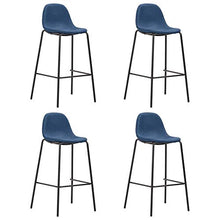SKM Set da Bar 5 pz in Tessuto Blu D