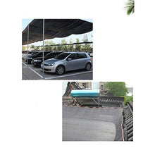 LSZ Verde a 6 Pin criptatura Bordo Parasole Protezione Solare Balcone succulento Verde impianto Ombra Rete Esterna Tetto Isolamento Rete Vele Parasole (Color : A, Size : 4 * 6m)