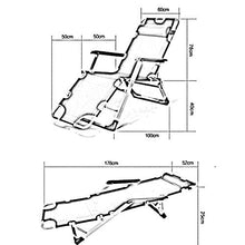 ZZX Sdraio Pieghevole Sedie da Giardino Poltrona Sedia Pieghevole Sedia Pranzo Spiaggia Ferro terrazza con Giardino Sedia Sdraio poggiatesta casa comode poltrone, sedie a Sdraio