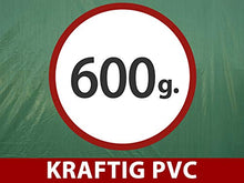 Dancover Telo Telone occhiellato 4x6m, PVC 600g/m² Verde, Ignifugo