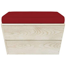 FAMIROSA Set Divani da Giardino su Pallet 6 pz con Cuscini Legno Abete-3549