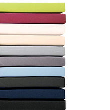 aqua-textil Pur Lenzuolo Elasticizzato Topper spessori per Letto Contenitore Cotone 120x200-130x200 cm Antracite