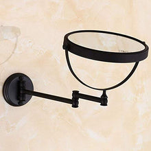 Specchio per Il Bagno Specchio per Il Trucco a Parete Specchio per Il Trucco su Due Lati Ingrandimento 3X 360 ° Girevole Allungabile Pieghevole per Hotel Vanity
