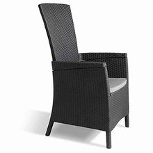 Keter Allibert Poltrona Regolabile Vermont, Grigio, 223870